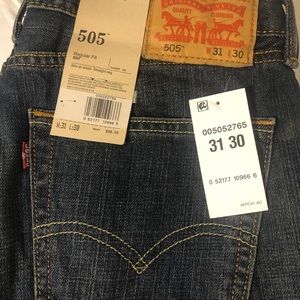 Men’s Levi 505 Jeans Sz 31x30